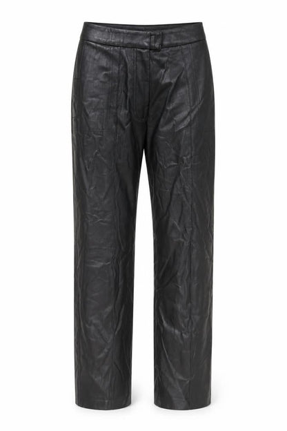 Womens UK Size 10 Marks and Spencer Regular Fit Straight Black Trousers