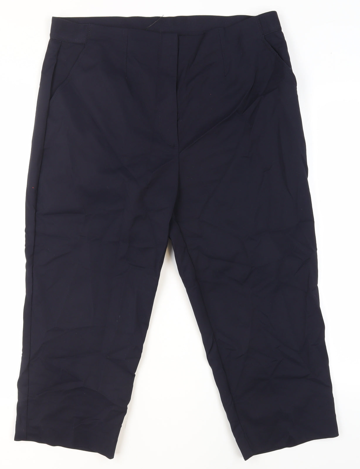 Womens UK Size 18 Marks and Spencer   Blue Trousers
