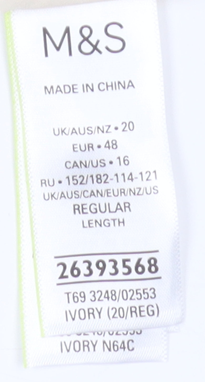 Marks and Spencer Women's Ivory Pleated Midi Skirt