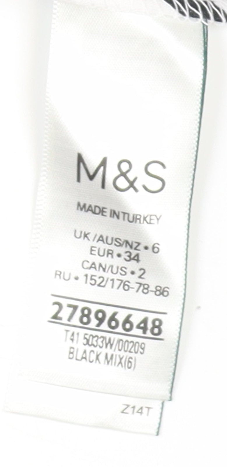 Womens UK Size 6 Marks and Spencer Multicoloured Camisole Blouse
