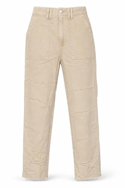 Marks and Spencer Beige Straight Jeans, Size 8