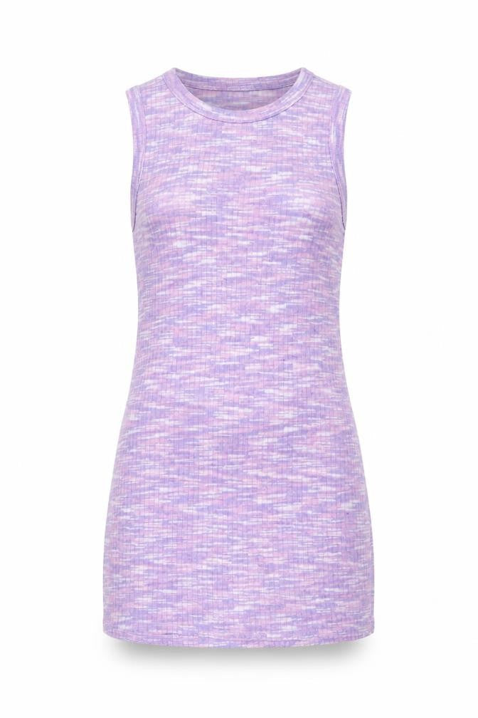 H&M Womens Purple Polyester Bodycon Size M Round Neck Pullover