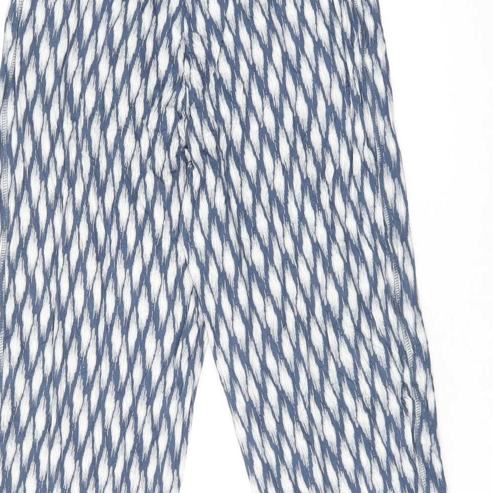 Womens UK Size 6 Marks and Spencer Regular Fit  Blue Trousers