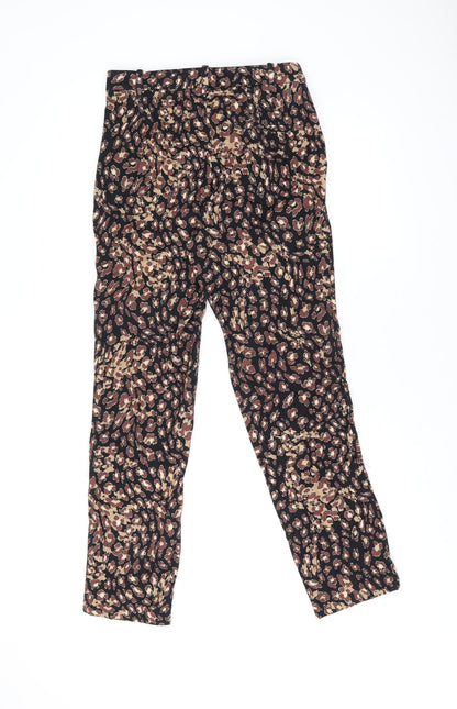 Womens UK Size 8 Marks and Spencer Regular Fit  Black Trousers