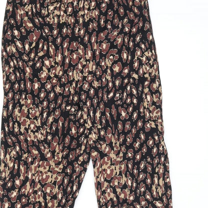 Womens UK Size 8 Marks and Spencer Regular Fit  Black Trousers