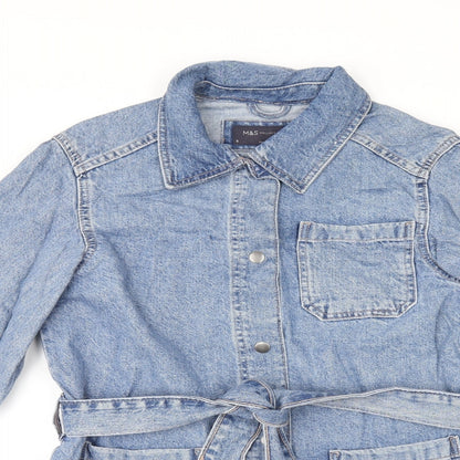 Womens UK Size 6 Marks and Spencer Blue Jacket