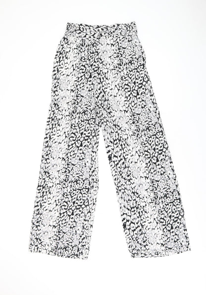 Womens UK Size 8 Marks and Spencer Regular Fit  Black Trousers