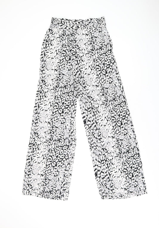 Womens UK Size 8 Marks and Spencer Regular Fit  Black Trousers