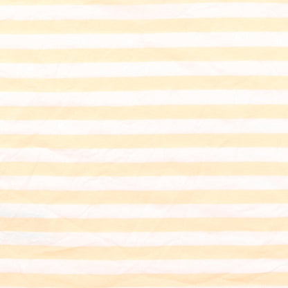 Marks and Spencer Girls Orange Striped Cotton Basic T-Shirt Size 7-8 Years Round Neck Pullover