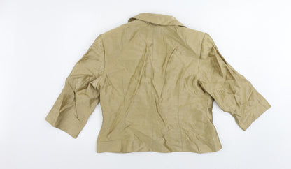 Womens UK Size 16 Kaliko Beige Jacket