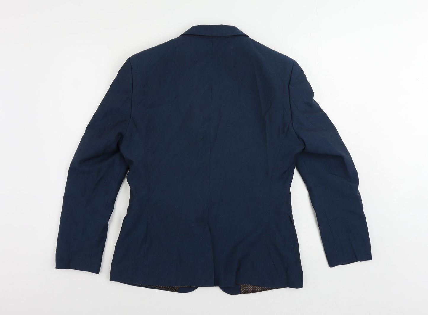 Mens UK Size 40 OneSix5ive Regular Blue Suit Jacket