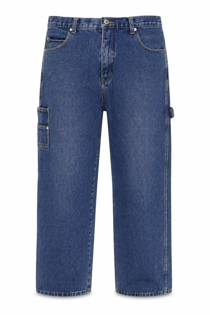 Mens UK Size 34 in Duke Jeanswear Regular Fit Straight Blue Jeans
