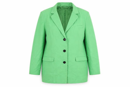 ASOS Womens Green Jacket Blazer Size 14 Button