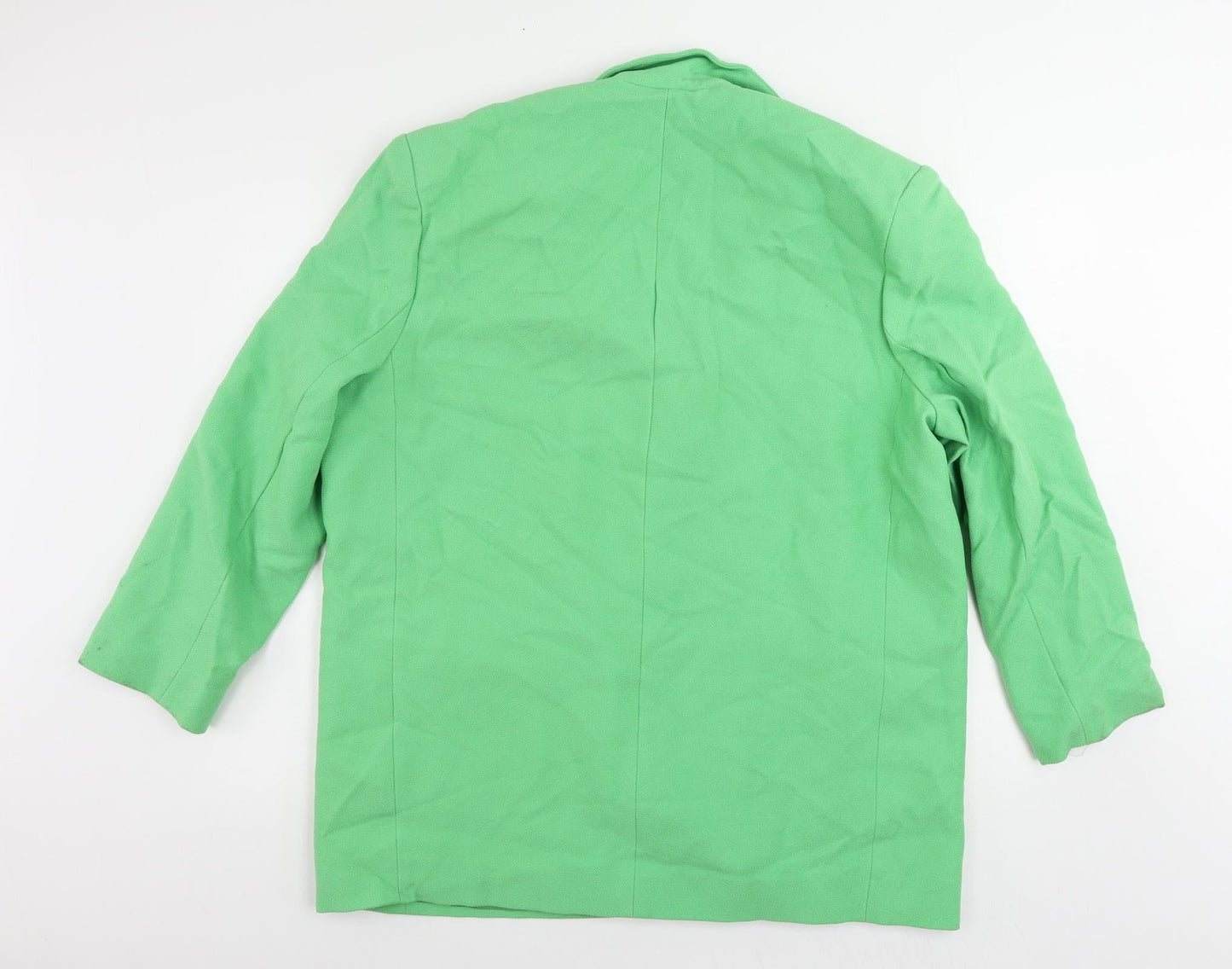 ASOS Womens Green Jacket Blazer Size 14 Button