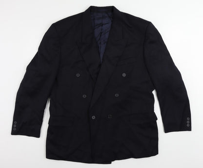 Mens UK Size 42 Burtons Regular Blue Suit Jacket