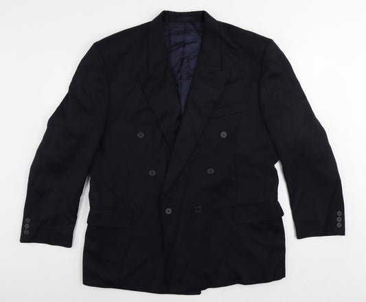 Mens UK Size 42 Burtons Regular Blue Suit Jacket