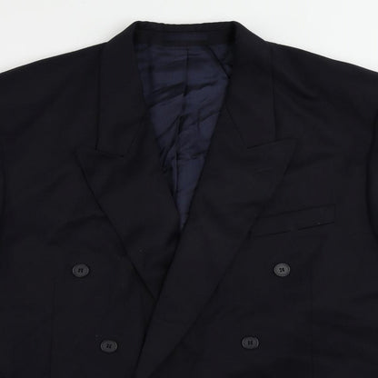 Mens UK Size 42 Burtons Regular Blue Suit Jacket