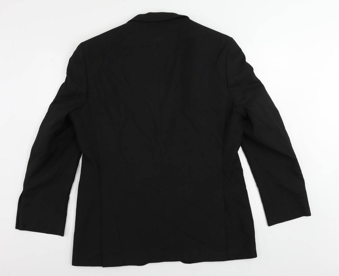 Mens UK Size 42 Greenwoods Regular Black Suit Jacket