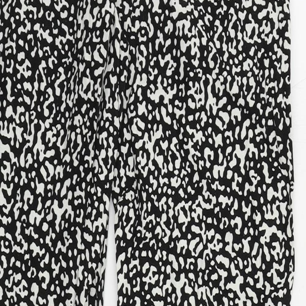Womens UK Size 8 Marks and Spencer Regular Fit  Black Trousers