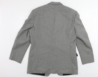 Mens UK Size 42 Varteks Regular Black Suit Jacket