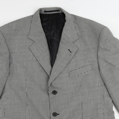 Mens UK Size 42 Varteks Regular Black Suit Jacket