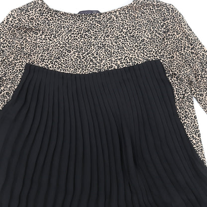Womens UK Size 8 Marks and Spencer Beige Basic Blouse