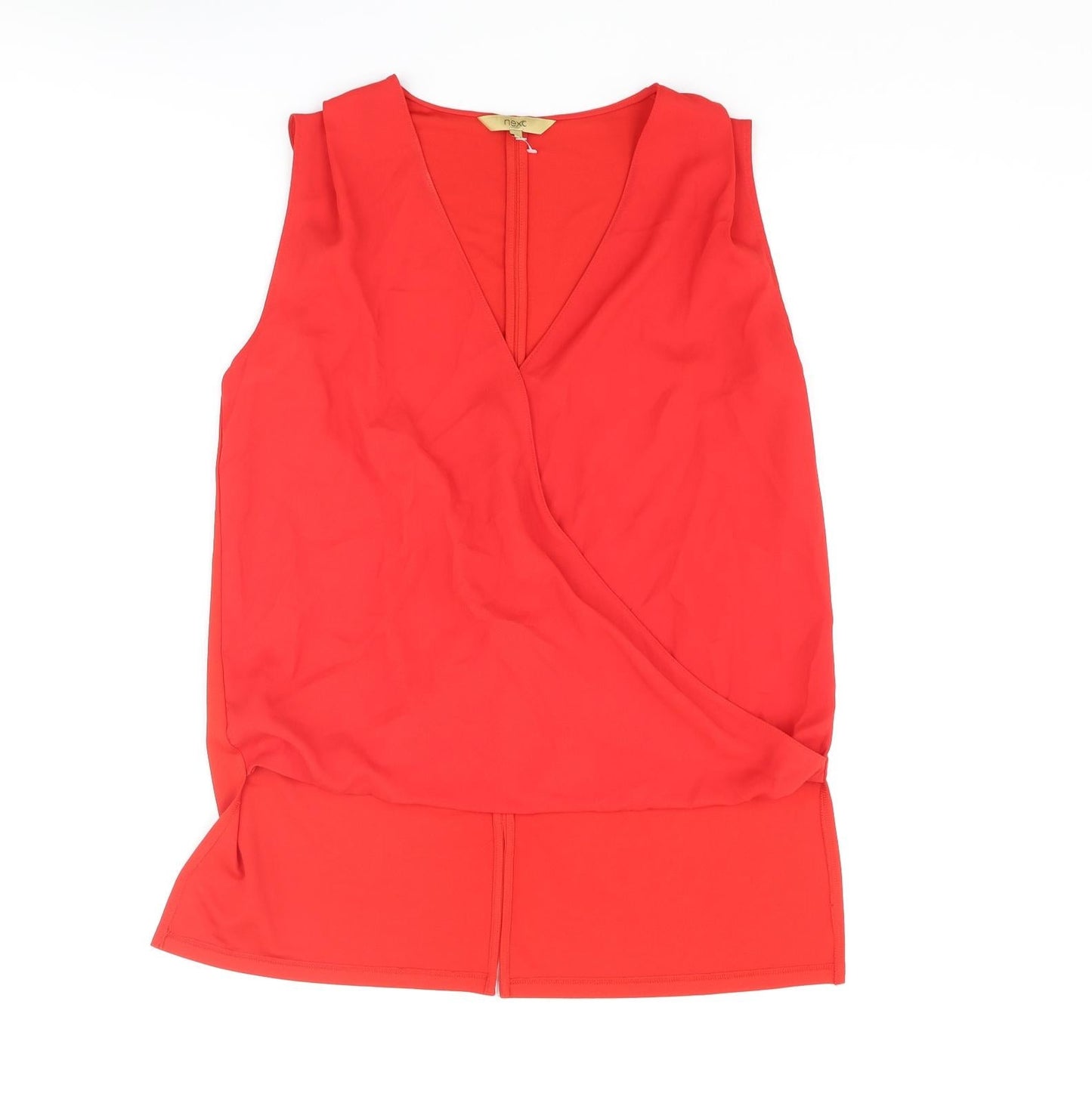 Womens UK Size 12 NEXT Red Camisole Blouse