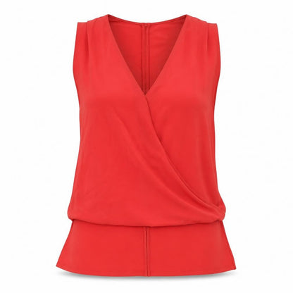 Womens UK Size 12 NEXT Red Camisole Blouse