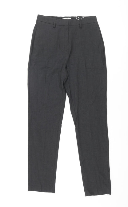Womens UK Size 8 Marks and Spencer Regular Fit  Grey Trousers