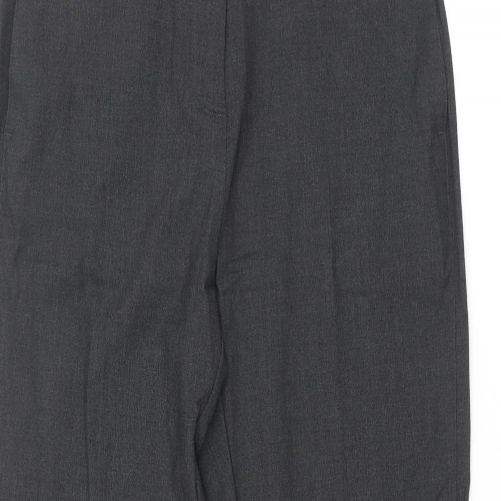 Womens UK Size 8 Marks and Spencer Regular Fit  Grey Trousers