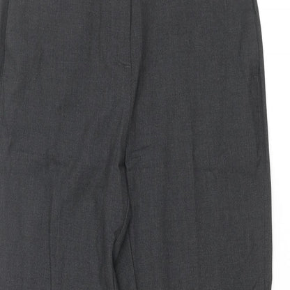 Womens UK Size 8 Marks and Spencer Regular Fit  Grey Trousers