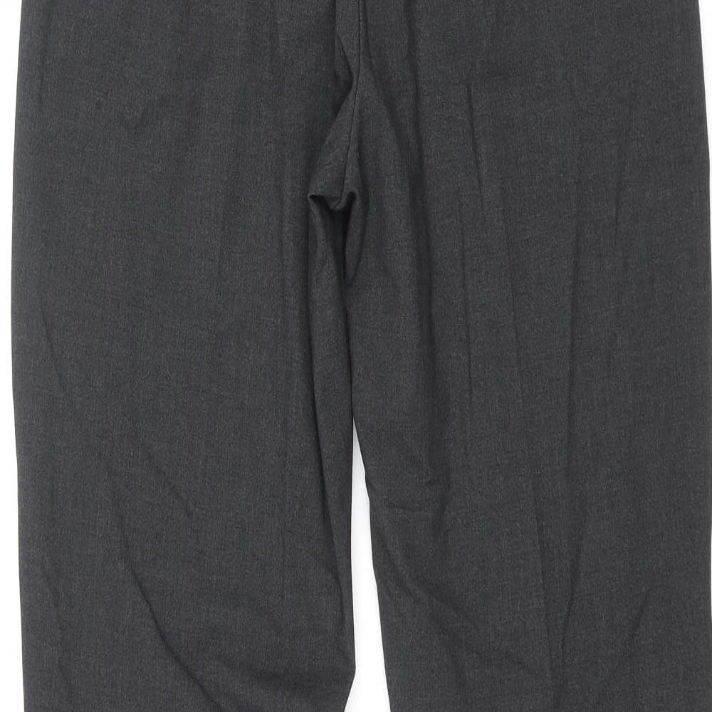 Womens UK Size 8 Marks and Spencer Regular Fit  Grey Trousers