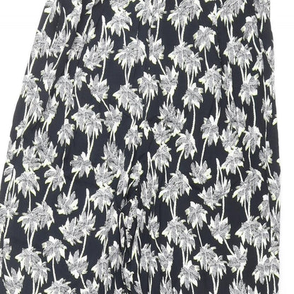 Womens UK Size 8 Marks and Spencer Regular Fit  Blue Trousers