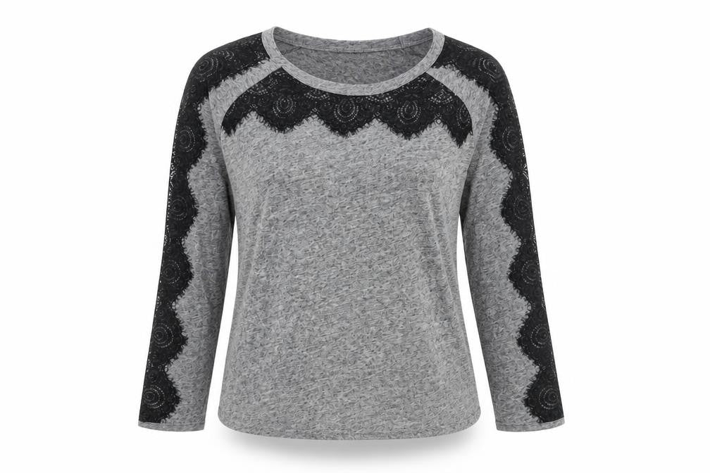 Womens UK Size XS InWear Grey Basic Blouse