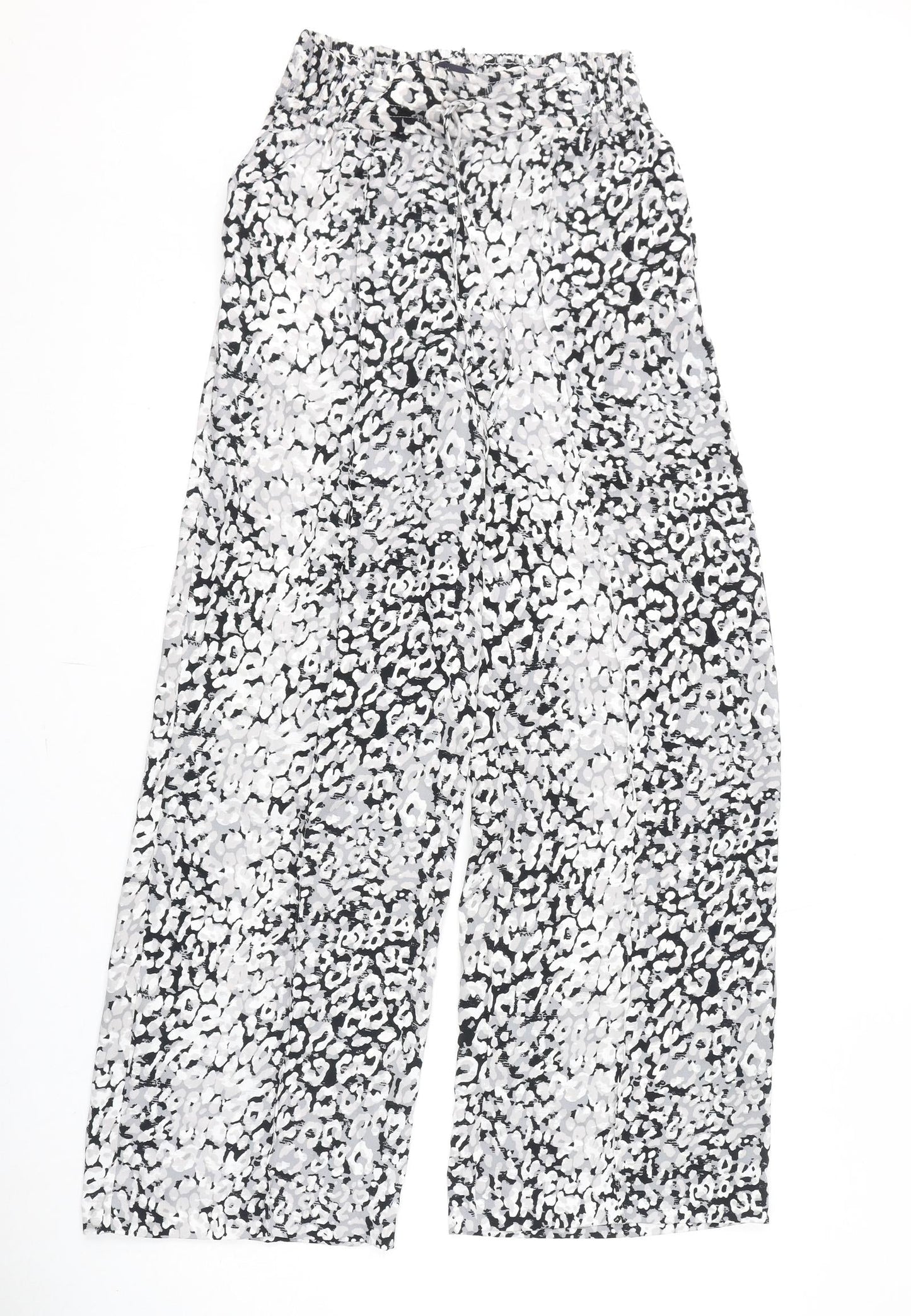 Womens UK Size 8 Marks and Spencer Regular Fit  Multicoloured Trousers