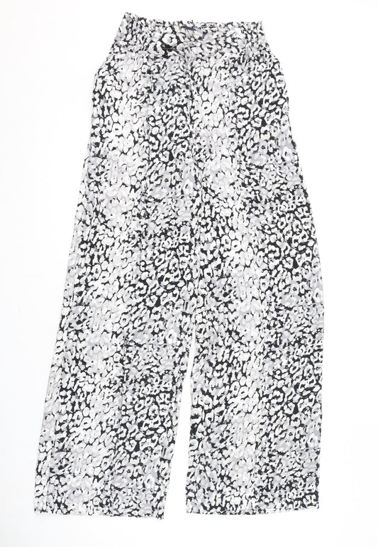 Womens UK Size 8 Marks and Spencer Regular Fit  Multicoloured Trousers