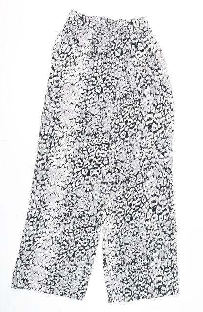 Womens UK Size 8 Marks and Spencer Regular Fit  Multicoloured Trousers