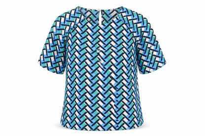 Womens UK Size 6 Marks and Spencer Multicoloured Basic Blouse