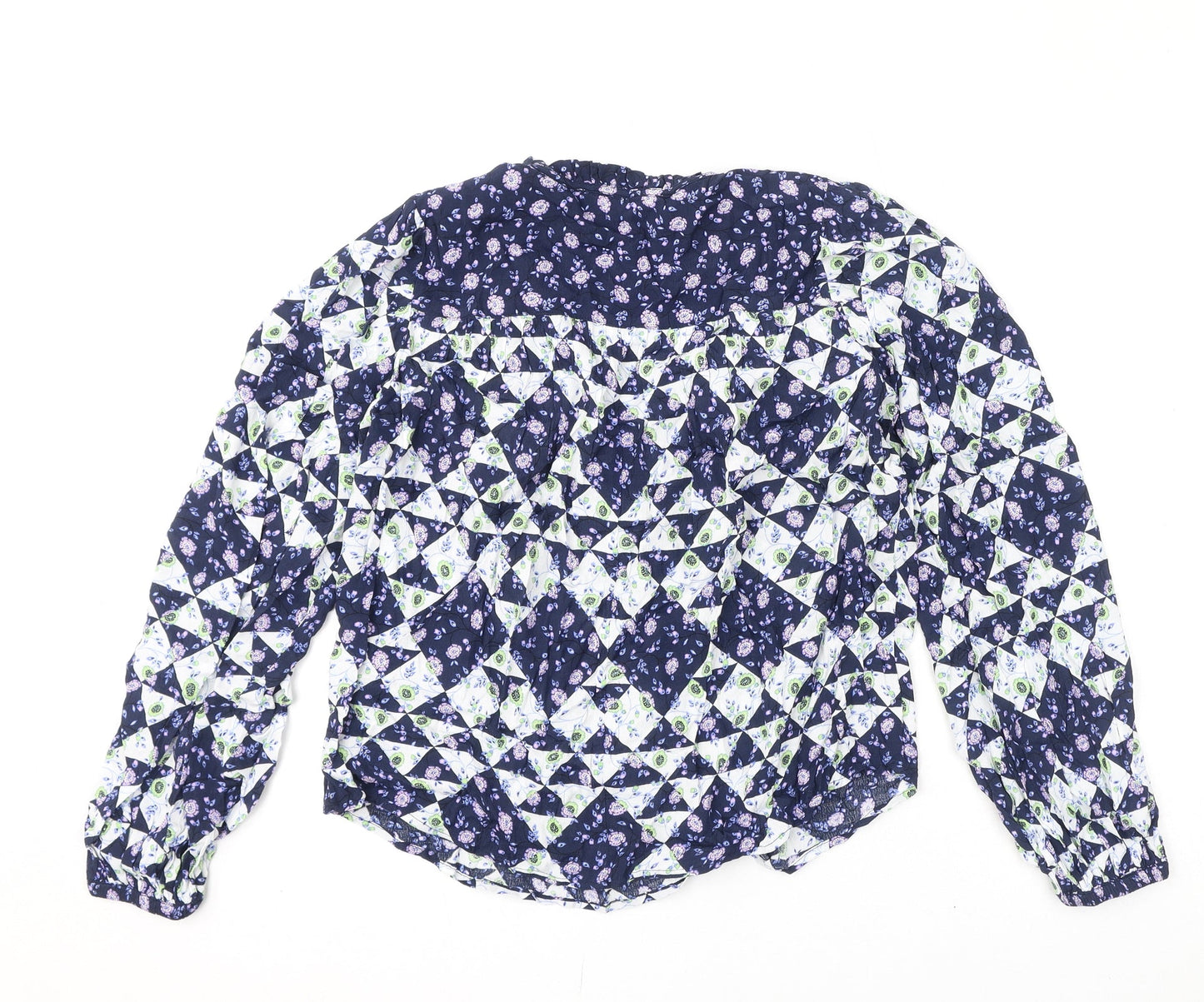 Womens UK Size 6 Per Una Multicoloured Basic Blouse
