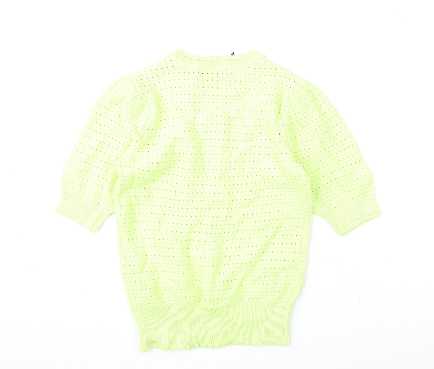 Womens UK Size XS Marks and Spencer Green Pullover Jumper