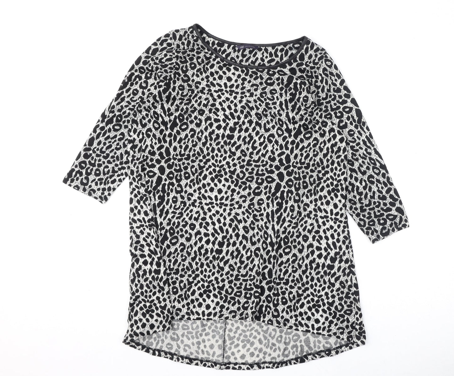 Womens UK Size 16 Marks and Spencer Black Pullover Jumper