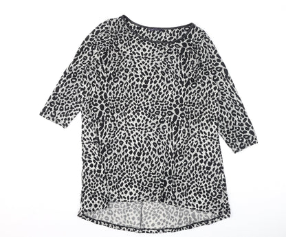 Womens UK Size 16 Marks and Spencer Black Pullover Jumper
