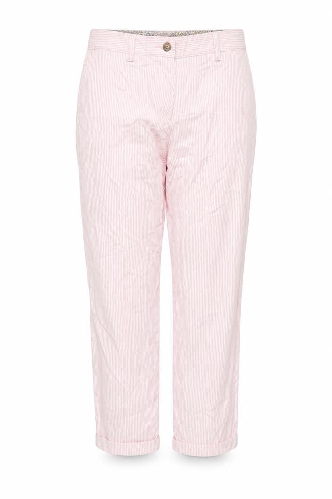 Womens UK Size 8 Marks and Spencer Regular Fit Chino Pink Trousers