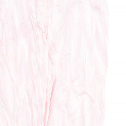 Womens UK Size 8 Marks and Spencer Regular Fit Chino Pink Trousers