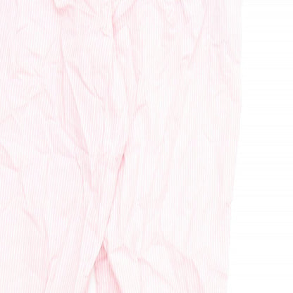 Womens UK Size 8 Marks and Spencer Regular Fit Chino Pink Trousers