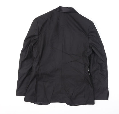 Mens UK Size 36 Marks and Spencer Regular Black Suit Jacket