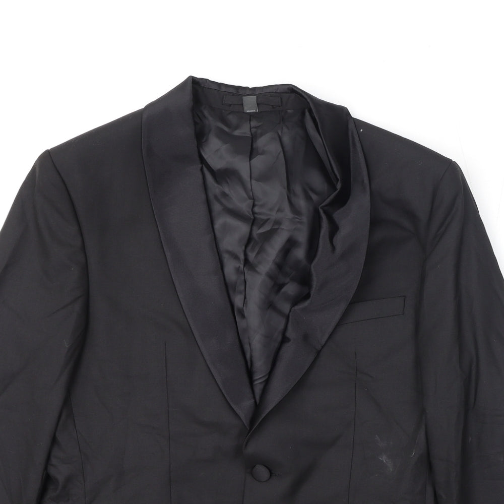 Mens UK Size 36 Marks and Spencer Regular Black Suit Jacket