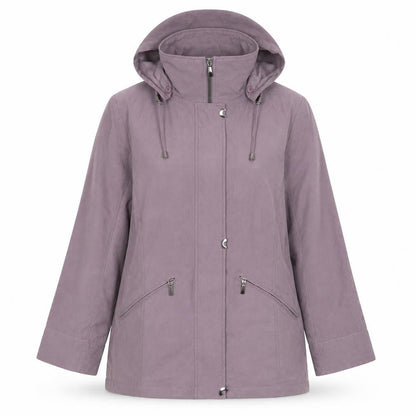 Womens UK Size 12 First Avenue Purple Parka Coat