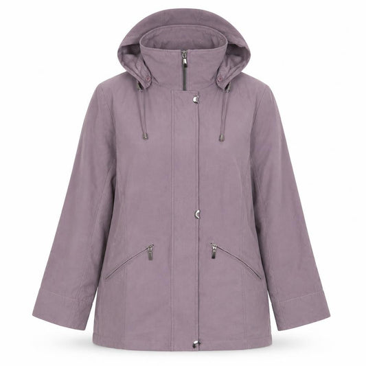 Womens UK Size 12 First Avenue Purple Parka Coat