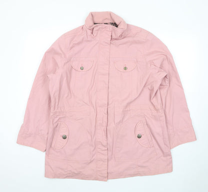 Womens UK Size 16 Being Casual Pink Jacket